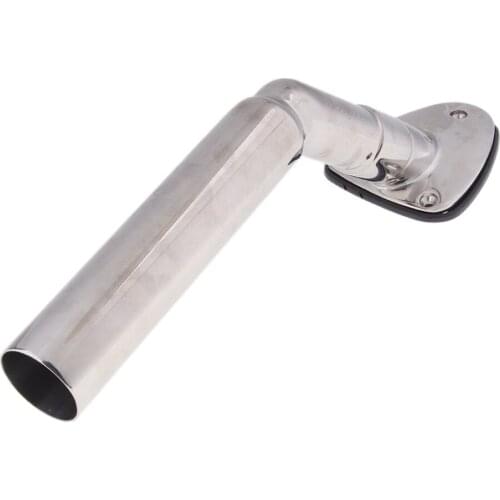 Marine Stainless Steel Deck Mount Removable Fishing Rod Holder