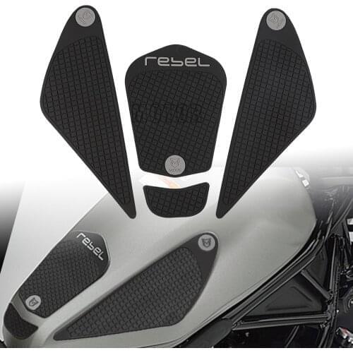 Motorcycle FOR Honda CMX300 CMX500 REBEL 300 500 2015 2016 2017 2018 2019 Non-Slip Side Fuel Tank Stickers Waterproof Pad Rubber