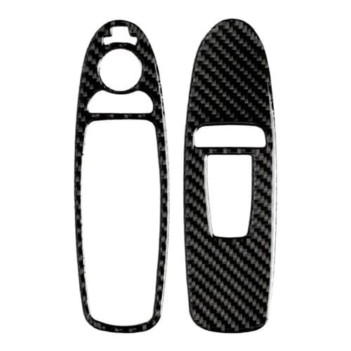 Fit For Infiniti Q60 2014-2019 car accessories protection stickercarbon fiber Windows Control Panel auto interior trim stickers