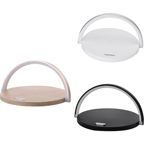 Wireless Charger Table Lamp for iPhone 8 Plus X XR 12 11 Pro XS Max for Samsung Charging Night Light Pad