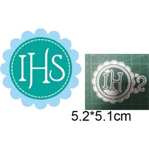 New metal cutting dies cut die mold Lace IHS Circle Frame Decoration Scrapbook paper craft knife mould blade punch stencils dies