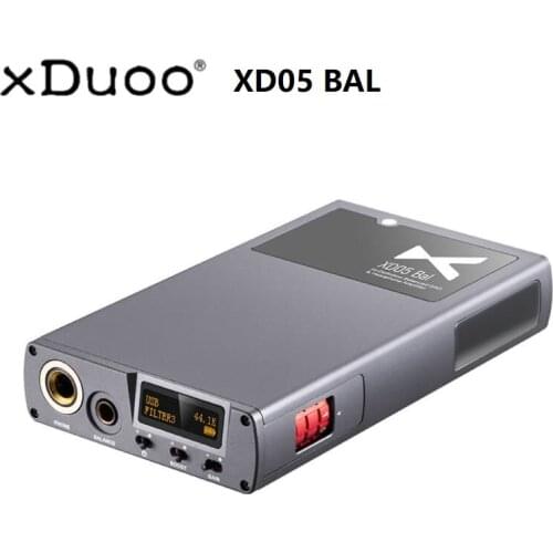 XDUOO XD05 BAL HiFi Audio Protable Mini Headphone Amplifier Balanced USB DAC Decoder Bluetooth AMP DSD512 PCM768KHz LDAC COA/APT
