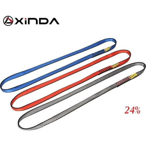 XINDA Professional Outdoor Rock Climbing Equipment Nylon Sling Belt Protective Supplies High Strength Wearable Belts