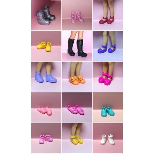 Multi-Style Cute Mini Doll Shoes for Fashion Simba Little Kelly Dolls Sandles Slippers Boots Kid Toy Shoes