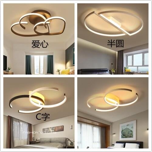 Nordic led ceiling light balcony porch restaurant living room bedroom ceiling lamp ceiling light fans E27 led ceiling lamps