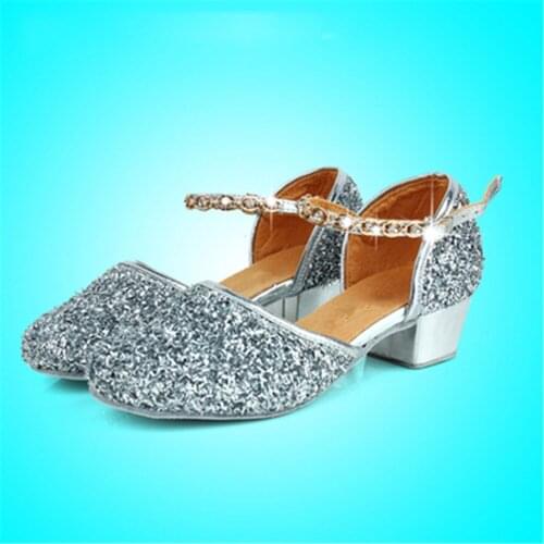 Latin Dance Shoes Soft Bottom Salsa Square Dance Shoes Suede Outsole Tango Dancing Heels Closed Toe Salsa Shoes 3.5cm High Heel