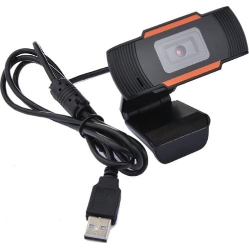 1 pcs 30 Degree Rotatable 2.0 Hd Webcam 720P Usb Camera Video Recording Web Camera With Microphone For Pc