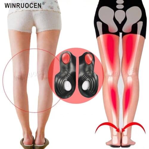 WINRUOCEN Flat Foot Orthotics Insole Gel O/X Leg Arch supports Varus Correct shoes 3 Size Avaible Orthopedic Correct Insoles