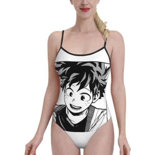 Women 2021 Exotic Bikinis My Hero Women Swimsuit One-Piece Swimwear Anime Harajuku Women bathing suit SwimSuit