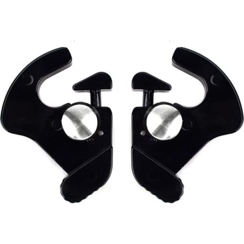 2021 New 2Pcs Detachable Rotary Sissy Bar Rack Clips for Motorcycle External Modification Luggage Rack Docking Latch Kit