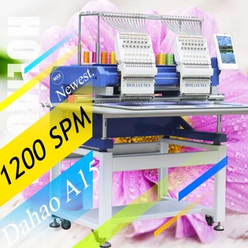 3 Years Quality Warranty!!!2 Head Brother Pr1050x Similar Computer Embroidery Machine Prices in Pakistan Bangladesh Dahao A15