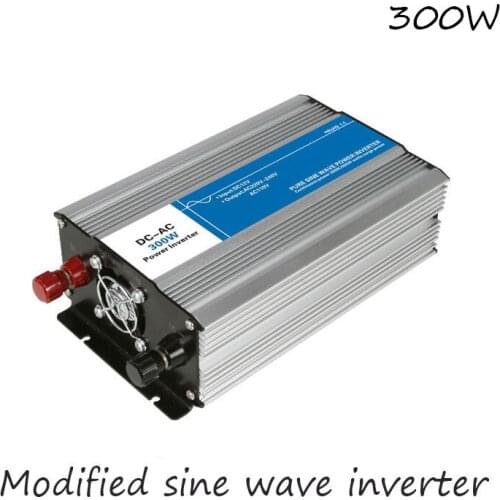 DC-AC 300W Modified Sine Wave Inverter 12V To 220V Frequency Converter Voltage Electric Power Supply Digital Display USB China