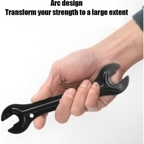 Mountain MTB Bike Hub Cone Wrench Stainless Steel Spanner Bicycle Repair Tool Hub Cone Wrench Spanner Bicycle Repair