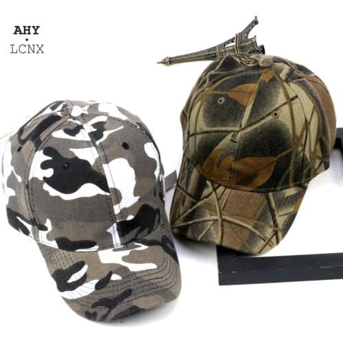 2020 Fashion Spring Summer New Man Cap Sun Hats Camouflage Men Outdoor Military Army Hunting Baseball Caps Casual Snapback Hat