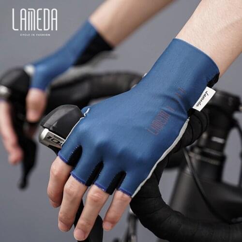LAMBDA summer cycling gloves half finger men and women road bike mountain bike bicycle mtb riding bike gloves