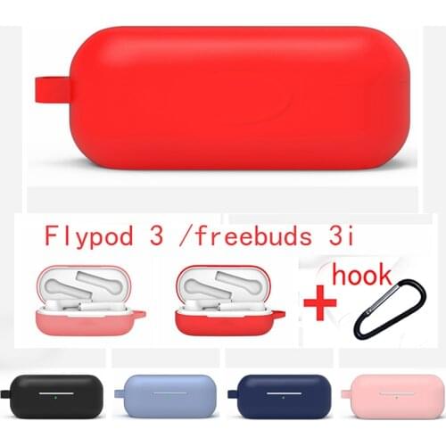 Cartoon freebuds 3i /Honor Flypods 3 Diy Cases for Huawei Freebuds 3i Case Fashion Solid Color Business Headphone Case Flypod 3