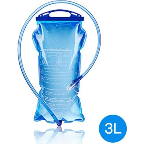 Soft Flask Water Bottle Folding Collapsible Water Bags Hydration Bladder Leak-proof Water Reservoir Pack For Hiking Camping