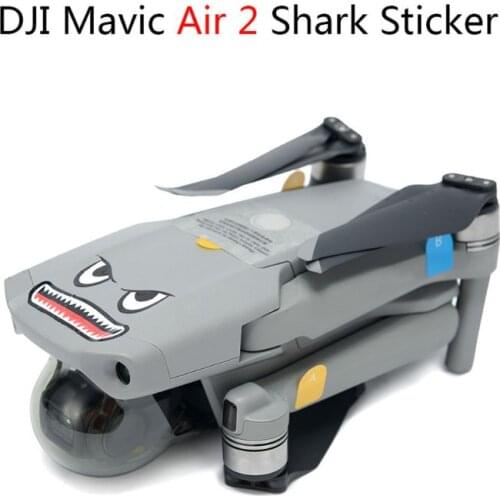 Mavic Mini Mavic Air Body Sticker Aircraft Shark Sticker Adhesive Decals Skin Mavic Pro /Mavic 2/Mavic Air 2 Accessories