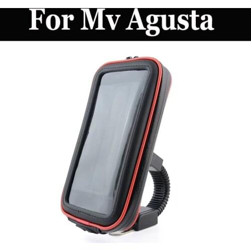 New Gps Motorcycle Bike Holder Waterproof Bag Bicycle Accessories For Mv Agusta Brutale 675 800 920 990r 1090 Rr Dragster 800 Rr