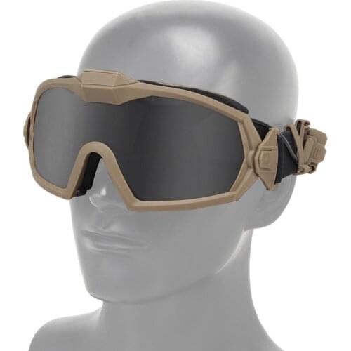 Anti-Fog Hunting Goggles with Fan, Racing Cycling Skiing Outdoor Glasses UV