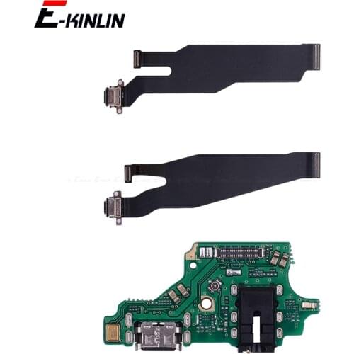 Power Charging Connector Plug Port Dock Board Mic Microphone Flex Cable For HuaWei P30 P20 Pro P10 P9 Plus Mini P8 Lite 2017