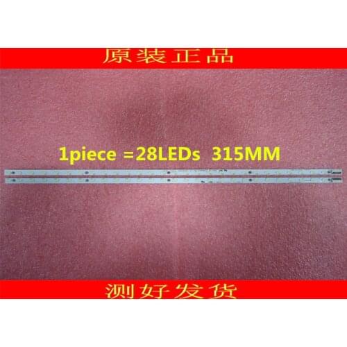 10pieces/lot V500HK1-LS5 LED strip V500H1-LS5-TLEM4 V500H1-LS5-TREM4 28LEDs 315MM