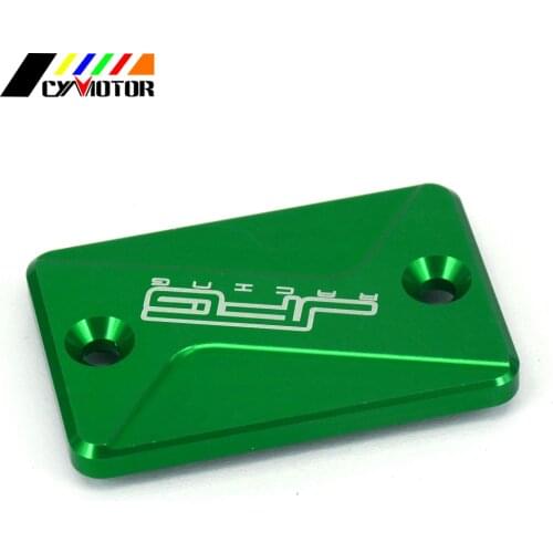 2019 CNC Motorcycle Front Brake Fluid Reservoir Cap Cover For KSR 50 80 110 KDX KLX 125 220 250 450R 300 150S D-Tracker KFX 450R