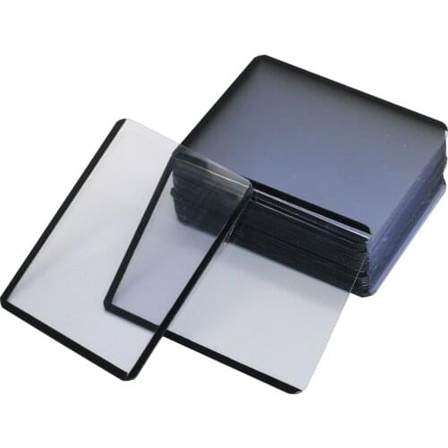 25pcs Holder Toploaders Clear Protective Sleeves for Collectible Trading Basketball Sports Cards 35PT Rigid Plastic 35PT