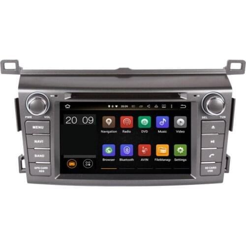 Android 10.0 Car GPS Navigation For Toyota RAV4 2013-2022 Auto Radio Stereo Multimedia DVD Player With Bluetooth WiFi Mirror