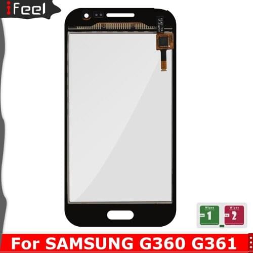 For Samsung Galaxy DUOS Core Prime G360 G360H G3608 G361 G361H G361F Touch Screen Digitizer Sensor Glass Lens Panel