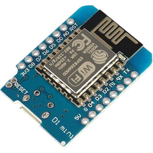 ESP8266 ESP-12 ESP12 WeMos D1 Mini Module Wemos D1 Mini WiFi Development Board Micro USB 3.3V Based On ESP-8266EX 11