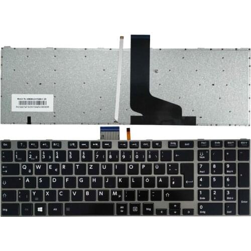 NEW german Keyboard For Toshiba satellite P850 P850D P855 P855D Laptop GR keyboard With backlight