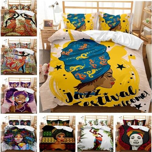 Daughter Of The Tribe Bedding Set Soft 3Pcs Duvet Cover For Girls Home Textile Logo Quilt Cover Single Double Queen King Size