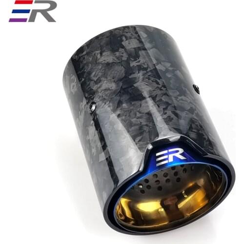 Forged Carbon fiber Fit for bmw M2 F87 M3 F80 M4 F82 F83 exhaust pipe modified for MPerformance muffler t pip
