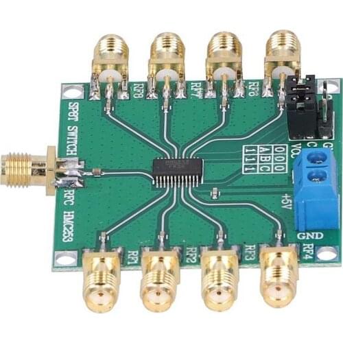 RF Switch Module 1 Open 8 RF Radio Communication Electronic Component HMC253 DC‑2.5 GHz single pole eight throw switch
