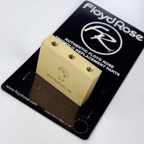 Original Floyd Rose Brand 37mm Brass Block - Made By Floyd Rose For Floyd Rose