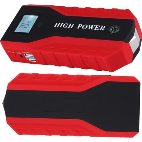 Power Bank Car Jump Starter For Petrol Starting Device Super Power 12V Smart Display Portable Car Battery Booster Charger