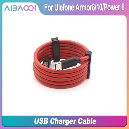 AiBaoQi Brand New USB Charger Wire For Ulefone Armor 8/Armor 10/Power 6 Phone