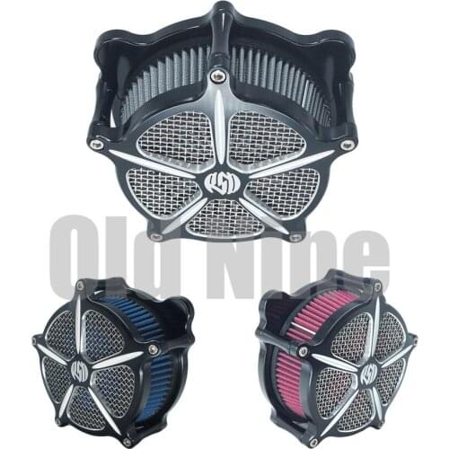Motorcycle Air Cleaner Intake Filter air Filter for Harley Sportster Road King Gliding Softtail Dyna Touring Street Glide RSD