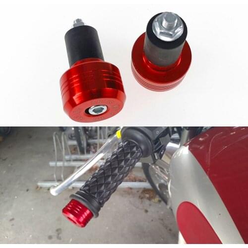 Motorcycle Handle Bar End Weight Handlebar Grips Cap Anti Vibration Silder Plug For Yamaha Kawasaki honda Dirt Bike Parts
