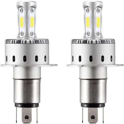 2pcs Car Headlight Bulbs H4 H7 H8 H11 9012 HIR2 H16 H9 H10 9005 HB3 9006 HB4 H1 H3 3pcs COB Chips 6500K 90W 12000LM Fog Lights