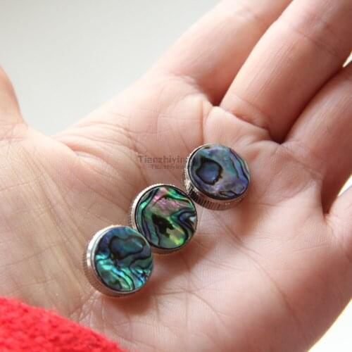 3 piece Small piston buttons Buckle hands cover shell color buttons The trumpet instrument accessories