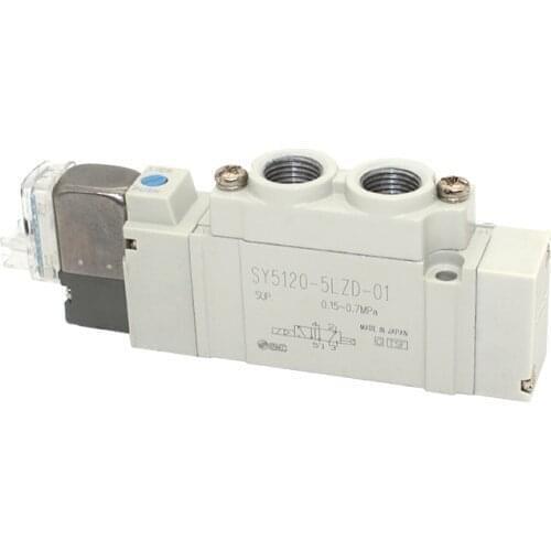 5 Port Solenoid Valve Body ported/Single Unit SMC NEW SY5120-5LZ-01