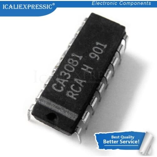 5PCS CA3081 DIP-16 CA3081E DIP16 CA3081F DIP