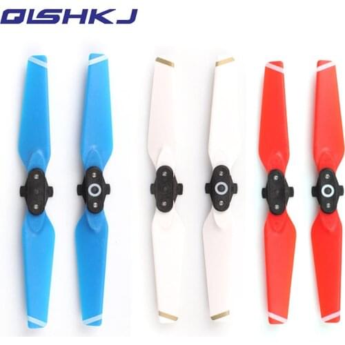 8pcs/ 4 pair DJI Spark Propellers Colorful 4730F Quick Release Propellers Foldable Propellers For DJI Spark Drone Free Shipping