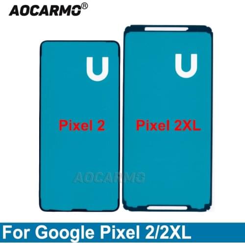 Aocarmo For Google Pixel 2 2XL XL Screen Frame Glue Adhesive LCD Front Sticker Tape