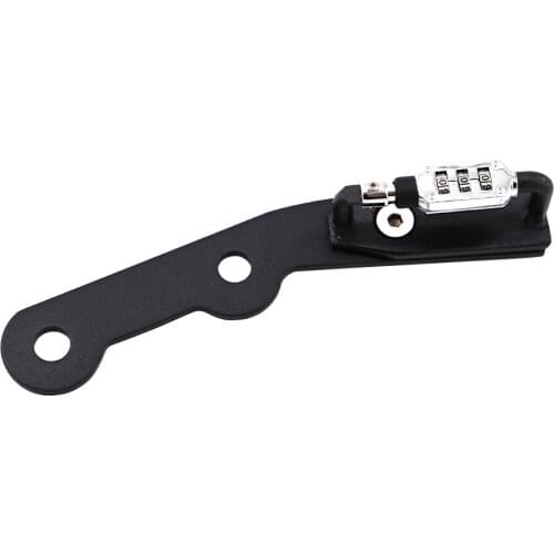 Motorcycle Helmet Lock Anti-Theft Combination PIN Locking Secures For Yamaha MT-09 2013-2017 FZ-09 2013-2017 FJ-09 2013-2017