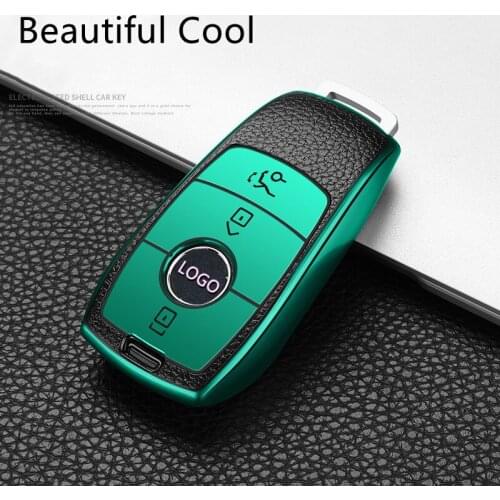 Car Key Case Cover Shell Suitable for Mercedes-Benz New E-Class E300L C260l GLE S-Class C 20