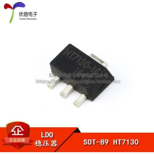 Chip HT7130-1 low dropout voltage regulator circuit LDO 3V SOT-89 (5 rats)