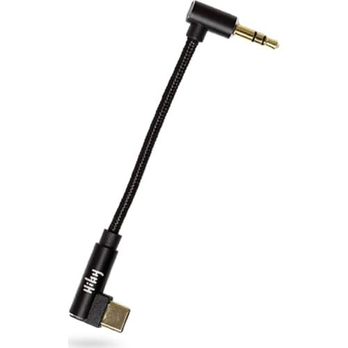 Type-C to 3.5mm Coaxial Cable Hifi Audio OTG Cable for Hiby R3Pro player Chord Mojo,Hugo2